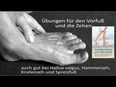 Fu Bungen F R Vorfu Und Zehen Fu Training Bei Hallux Valgus