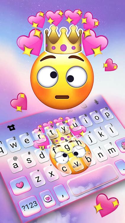 Crazy Face Emoji Keyboard Back Por Delicate Theme For Android App