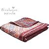 Amazon Exclusivo Mezcla Cotton Boho Stripe Quilted Throw Blanket