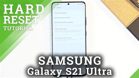 Hard Reset SAMSUNG Galaxy S21 Ultra Restore Defaults Remove