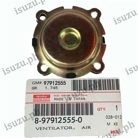 Isuzu Genuine Diaphragm PCV Valve 4 Holes Crosswind Sportivo