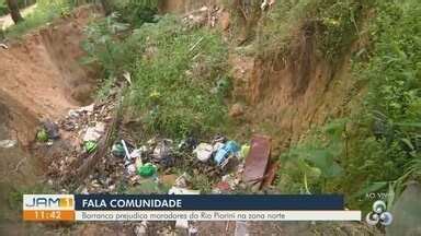 JAM 1ª edição Fala Comunidade Barranco prejudica moradores do Rio