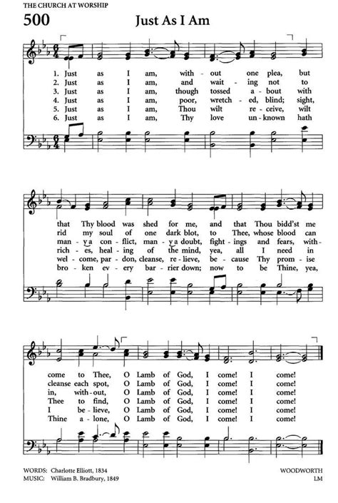 Hymns Of Promise A Large Print Songbook Page Artofit