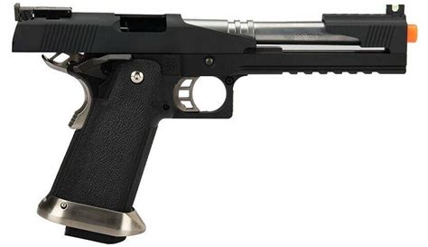 We Tech 1911 Hi Capa T Rex Competition Gas Blowback Airsoft Pistol W