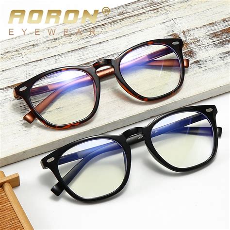 Aoron Eyewear Plastic Frame Anti Blue Light Glasses Anti Blue Ray