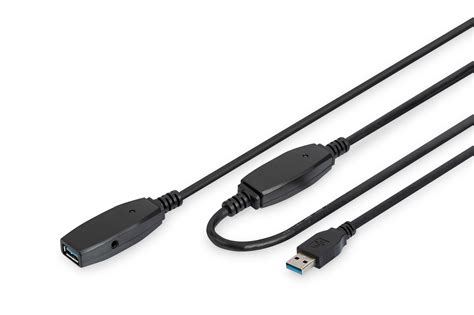 DIGITUS by ASSMANN Shop | Active USB 3.0 extension cable, 10 m