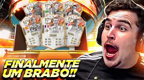 Tirei O Melhor Icon Trophy Titan Do Banqueta No Fifa Youtube