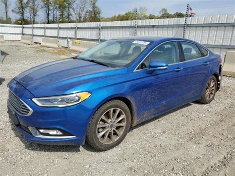 2017 Ford Fusion Se For Sale Sc Spartanburg Mon May 27 2024 Used And Repairable Salvage