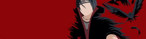 5120x1400 Resolution Itachi Uchiha Naruto 4k Minimal 5120x1400