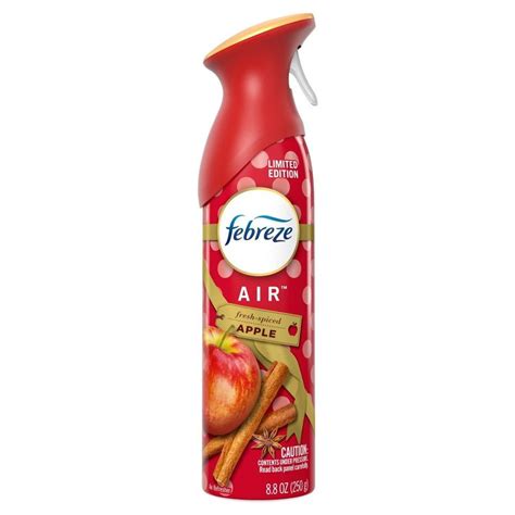 Febreze Odor Eliminating Air Freshener Fresh Spiced Apple 88oz Reviews 2021