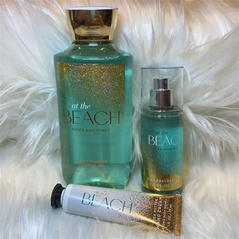 Bath Body Works Bath Body Pc Gift Set Bbw At The Beach Shower Gel Fragrance Mist Hand