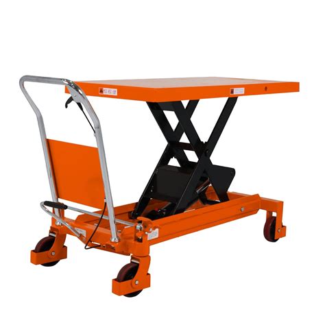 Amazon Tory Carrier Hydraulic Lift Cart Table Manual Scissor Lift