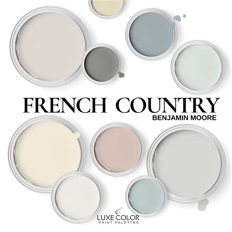 French Country Color Palette Benjamin Moore Whole House Interior And