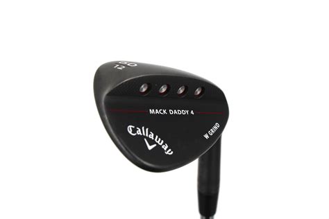 Callaway Mack Daddy 4 60 Matte Black Wedge Golf Geeks