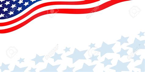 American Flag Banner SVG