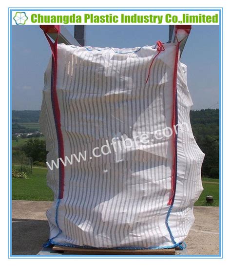 PP Woven Mesh FIBC Jumbo Big Bag With 2 4 Loops China FIBC Bag And