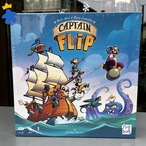 Captain Flip Jeu de société et pose de tuiles Meepland