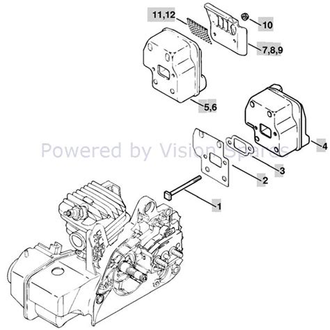 Stihl Ms Parts List Diagram