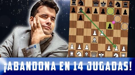 La Sorprendente DERROTA De Magnus Carlsen En TAN SOLO 14 JUGADAS