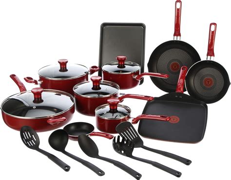 Amazon T Fal Advanced Nonstick Cookware Set Piece Oven Broiler