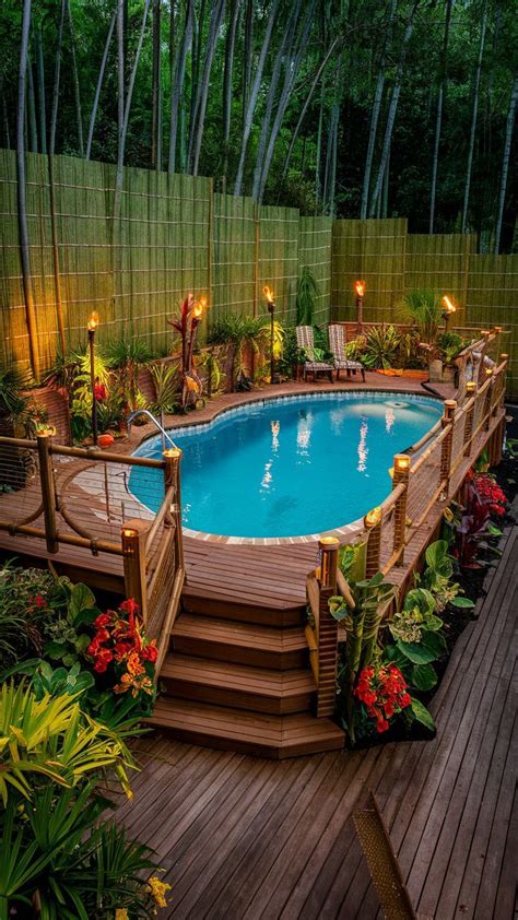 The Ultimate Guide To Above Ground Pool Decks Designs In 2024 Outdoor Pool Area Backyard Pool