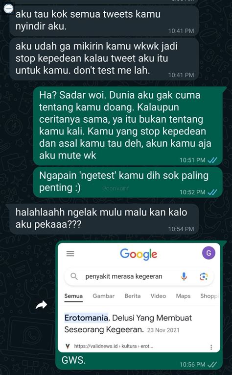 Convomf On Twitter Dia Cewek Dan Sender Cowok Heran Banget Padahal