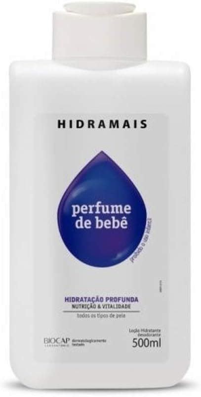 Hidramais Loção Hidratante Perfume De Bêbe 500ml Amazon br