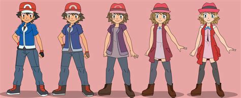 Ash Turning Into Serena By Ginyu1992 On Deviantart