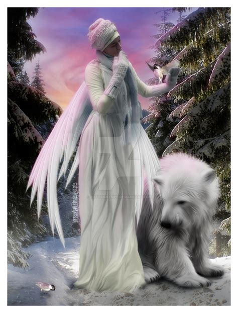 Snow Angel by RottonNymph on DeviantArt