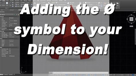 How To Type A Diameter Symbol In Autocad Printable Online