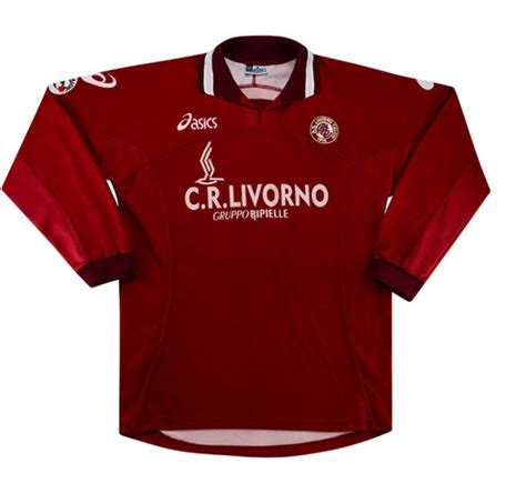 Maillot Domicile As Livorno 2002 03