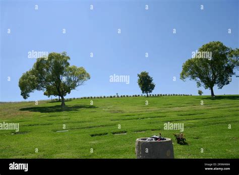 Covina Hills, California, USA 26th June 2023 Forest Lawn Memorial Park ...