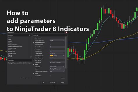 How To Add Parameters To Ninjatrader 8 Indicator