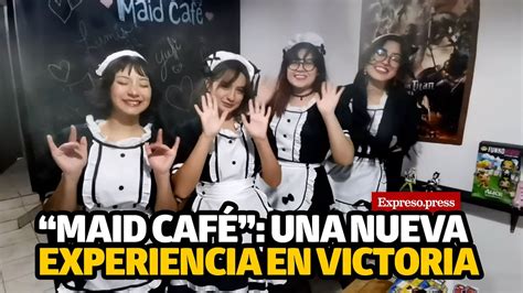 Maid Café una nueva experiencia en Victoria YouTube