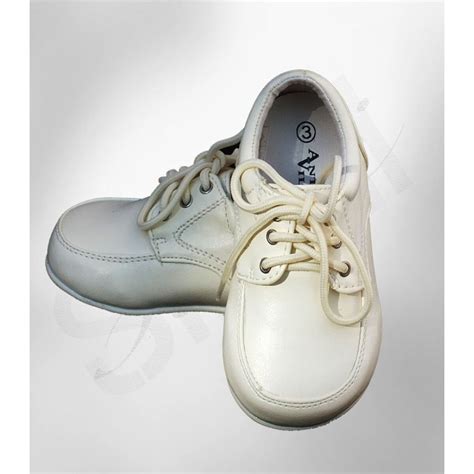 Baby Boys Formal Shoes Toddler White Ivory Black Shoes Baby Boys