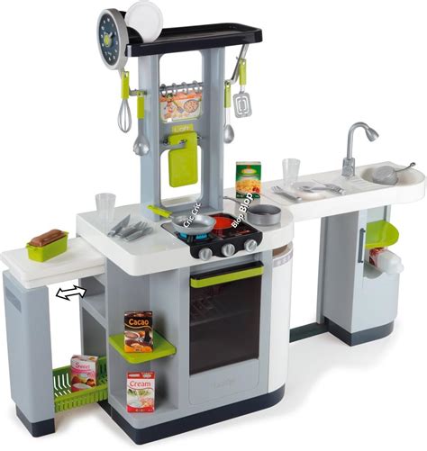 Grey Smoby Cuisine Loft Childrens Toy Kitchen Play Kids Role Play