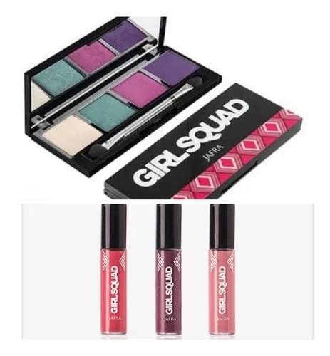 Jafra Girl Squad Paleta De Sombras Mini Labiales Envío gratis