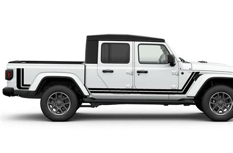 Style Retro Graphics For Jeep Jt Gladiator Scrambler Decals 2020