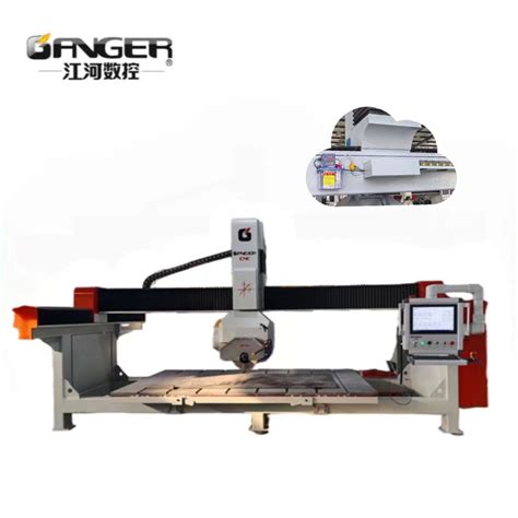 High Precision Automatic Cnc Axis Gq D Bridge Saw Stone Cutting