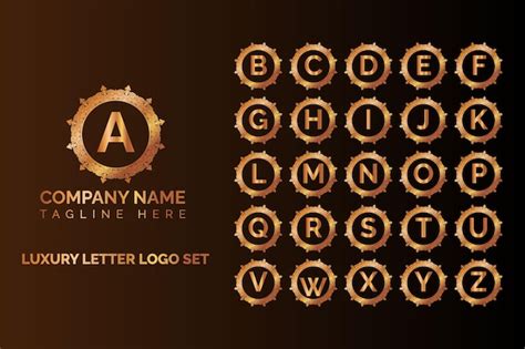 Premium Vector Luxury Text Logo Design