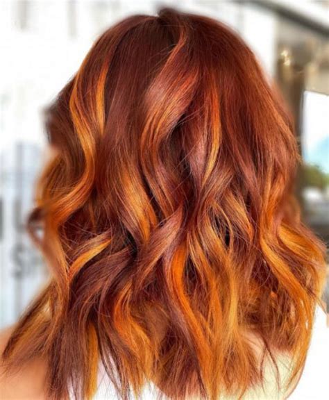 32 Best Orange Hair Color Shades Dark Brown Orange With Bright Orange