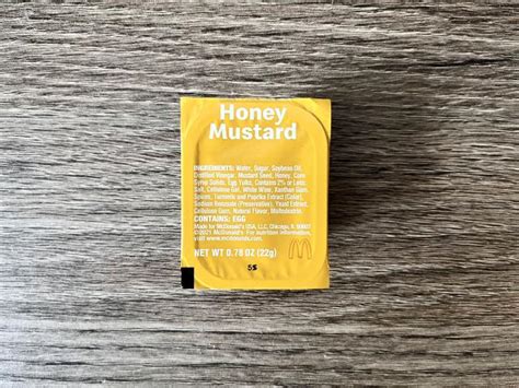 Mcdonald S Honey Mustard Sauce Review Is It Any Good Thefoodxp