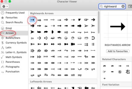 Right arrow → symbol in Word, Excel, PowerPoint and Outlook - Office Watch