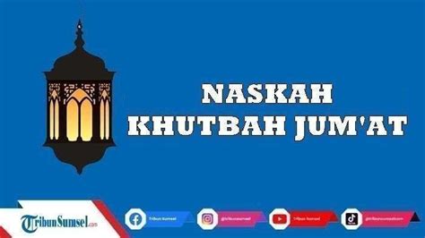 Materi Khutbah Jumat Edisi November Dalam Bahasa Sunda Khidmat