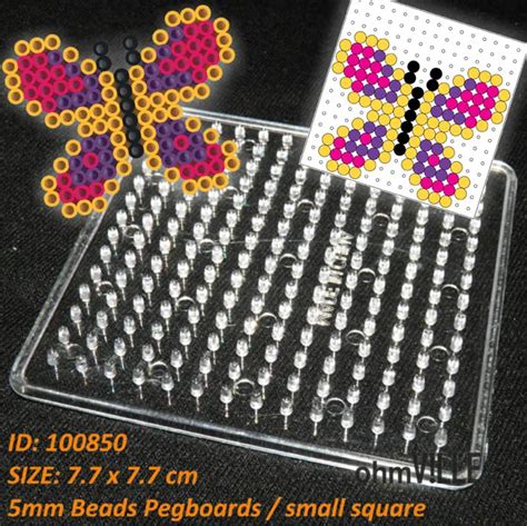 Aliexpress Buy Small Square Pegboards For Mm Perler Hama