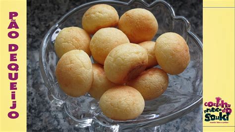 Pão de queijo mineiro Cozinha prática Receitas fáceis e simples