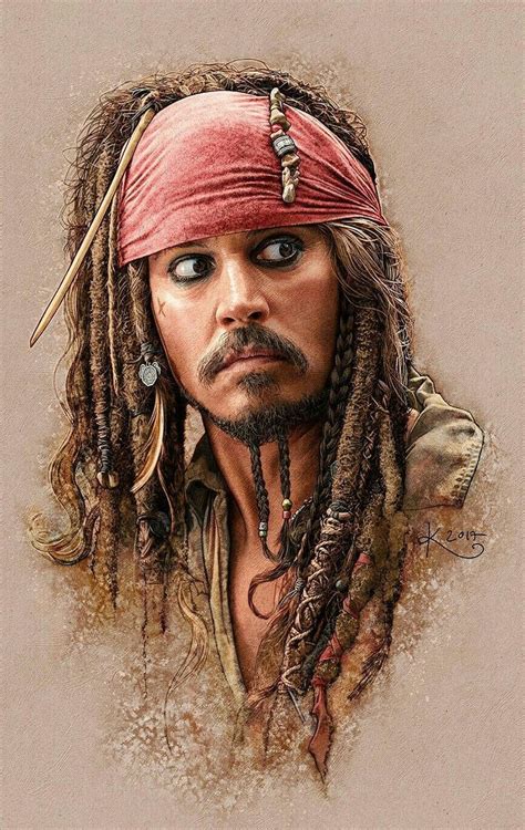 Captain Jack Sparrow Sticker For Sale By Evelyn Martinez