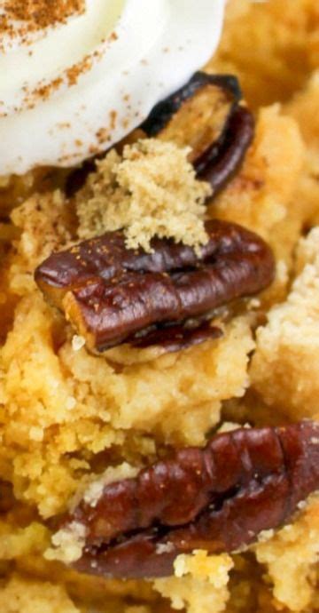 Pumpkin Pecan Dump Cake My Incredible Recipes Recipe Recipes