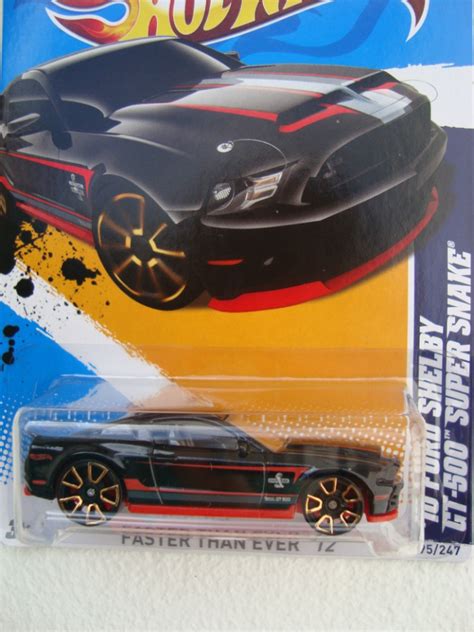 Hot Wheels Ford Mustang Shelby Gt 500 Super Snake R 18 00 Em