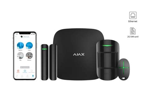 StarterKit AJAX Kit Antifurto Wireless Base AJAX Ethernet 2G